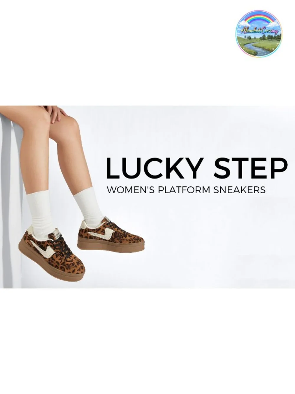 Women's Platform Fashion Sneakers Thick Sole Faux Leather Suede Lace Up